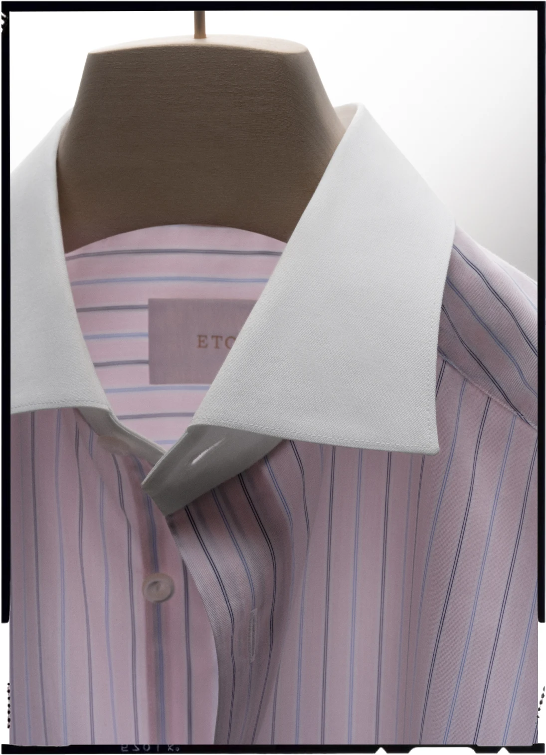 white collar shirt