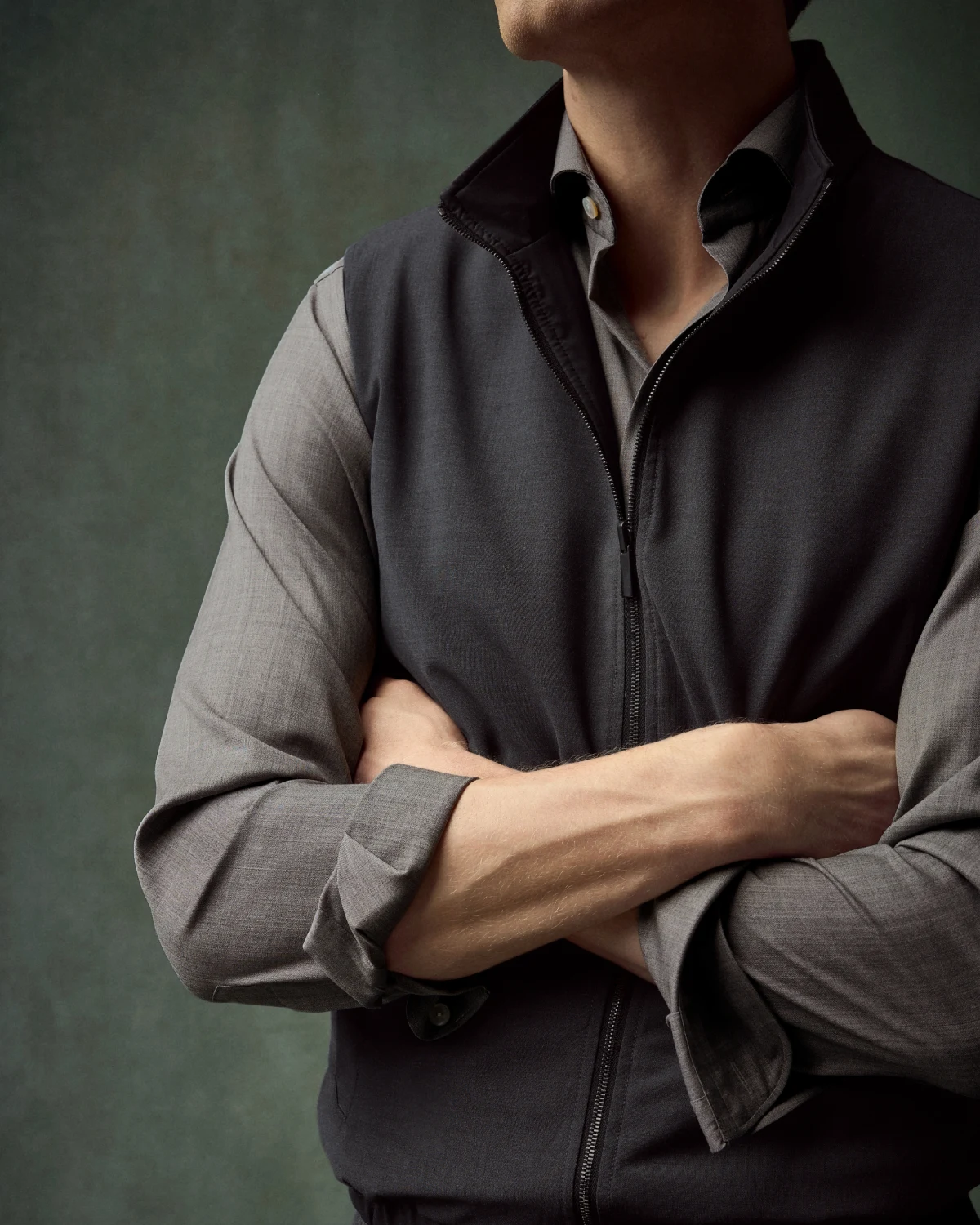 The Merino Vest Eton