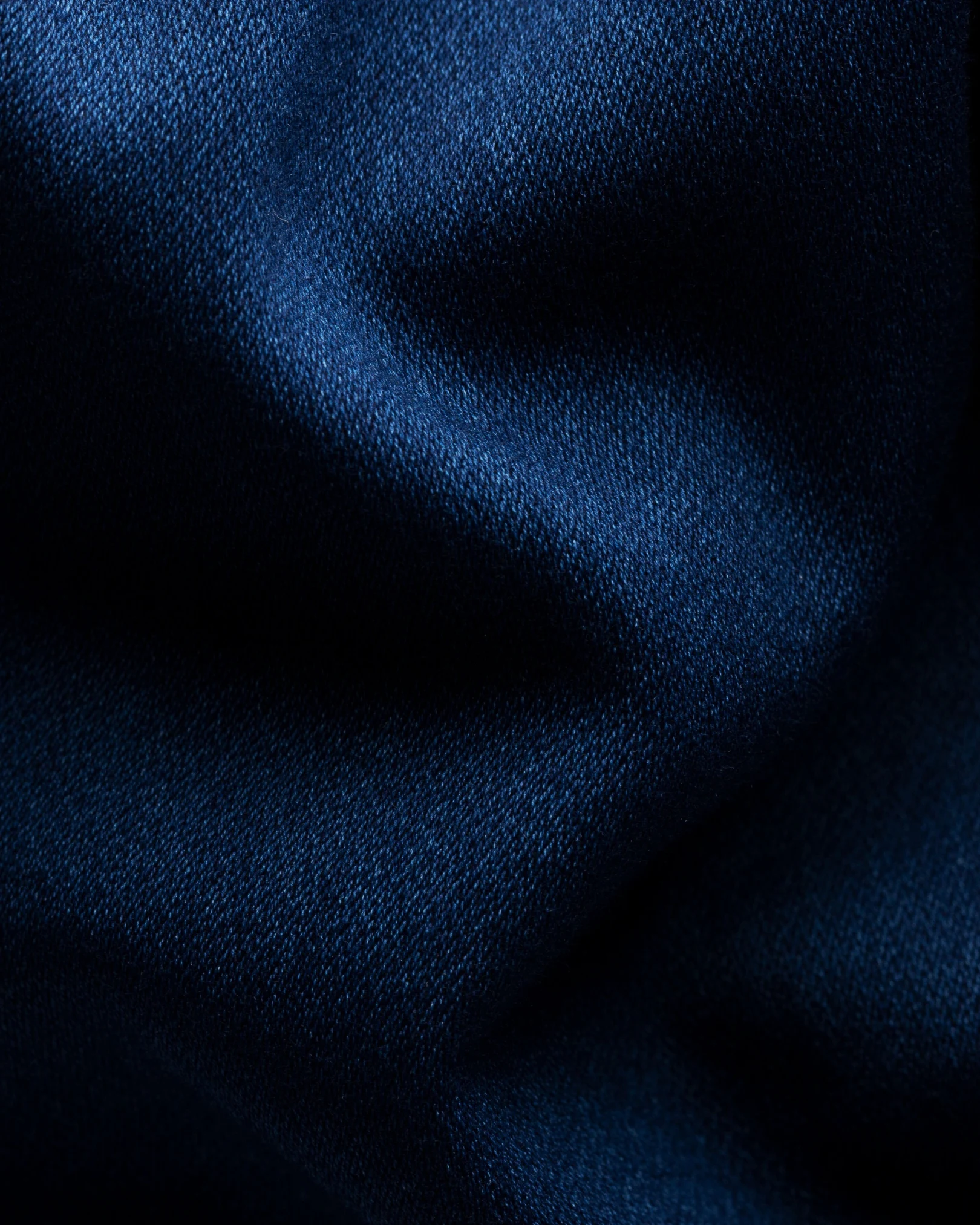 Satin Indigo fabric