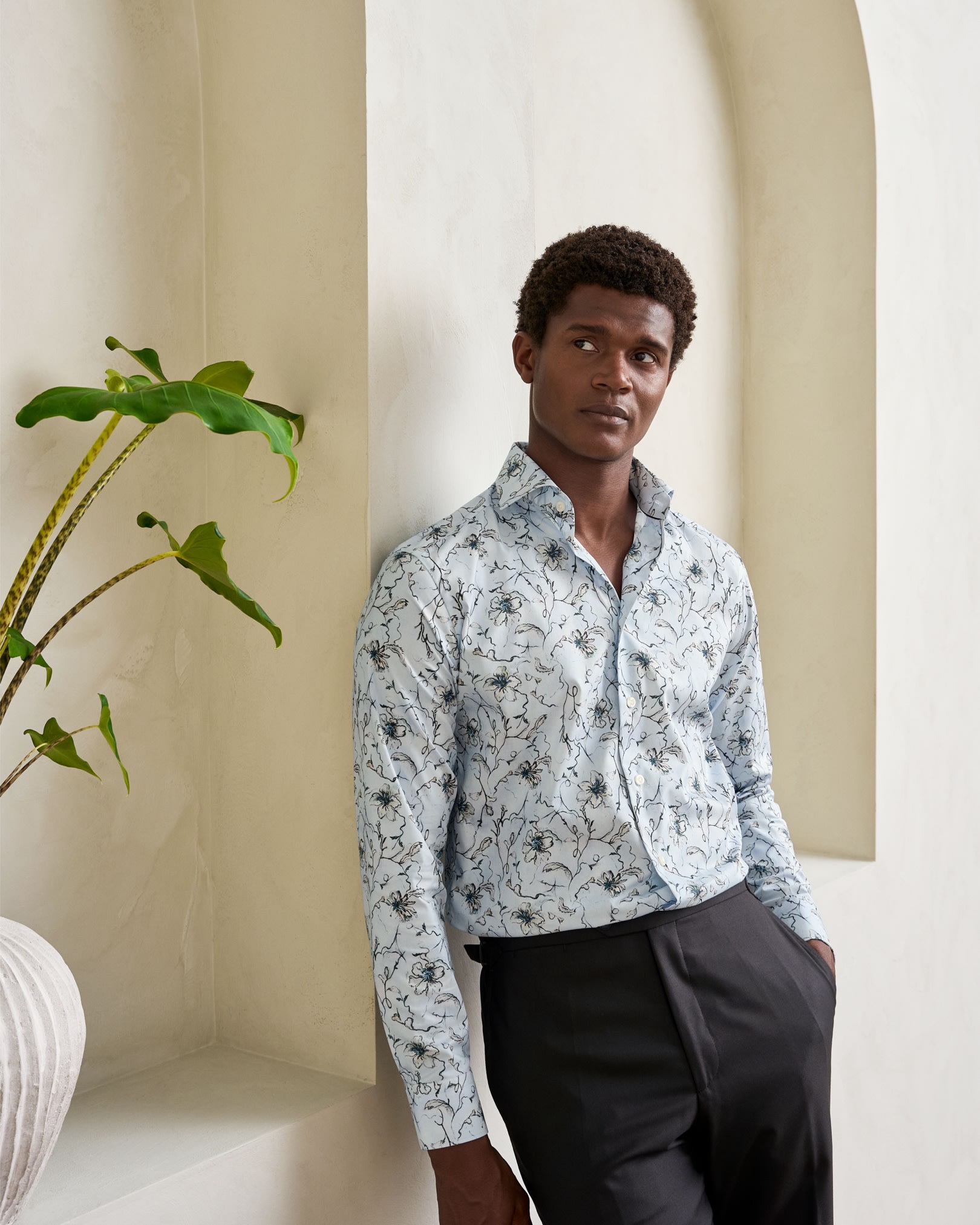printed shirt floral