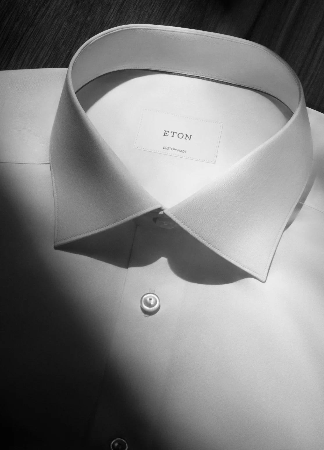 white signature twill shirt