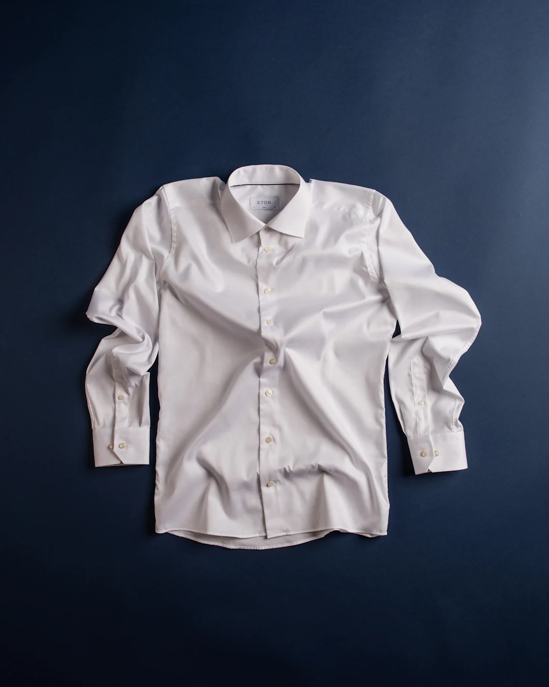 White Twill Cotton Shirt