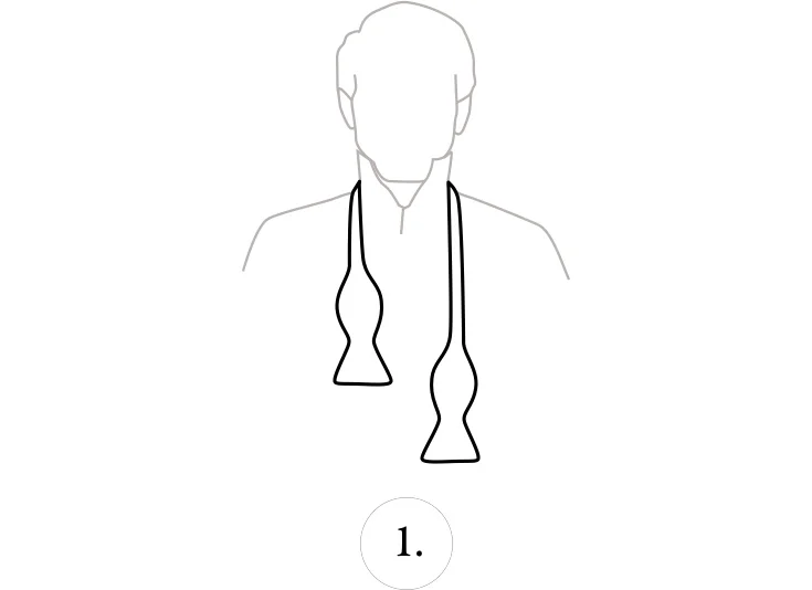 how to tie a bowtie step 1