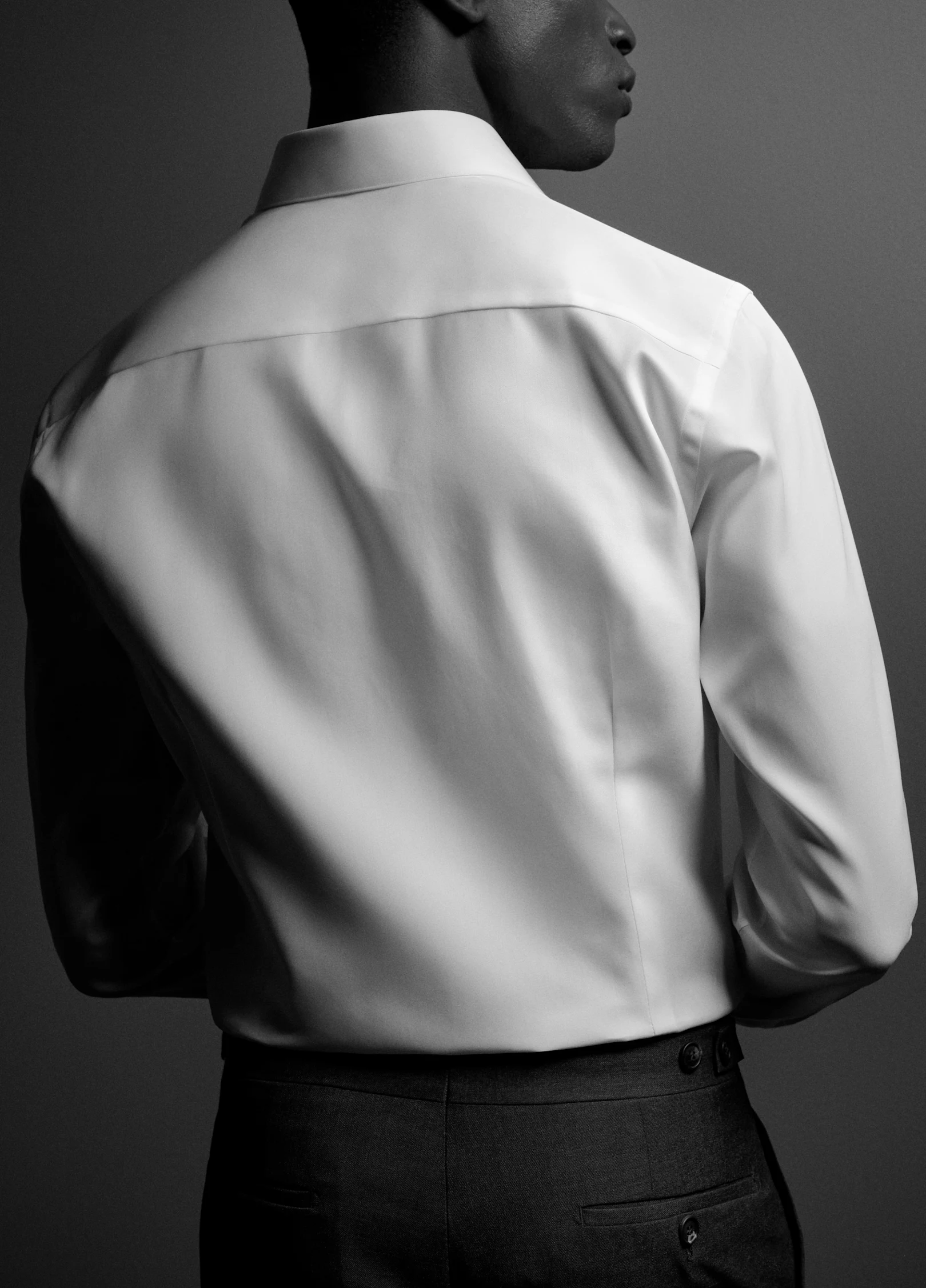 signature twill white shirt