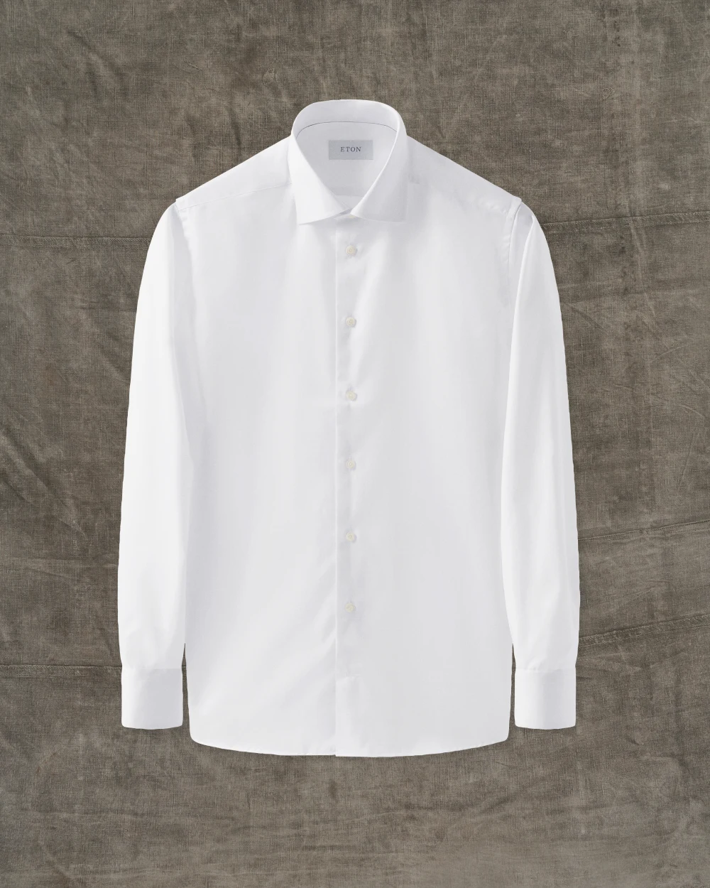 white signature twill shirt