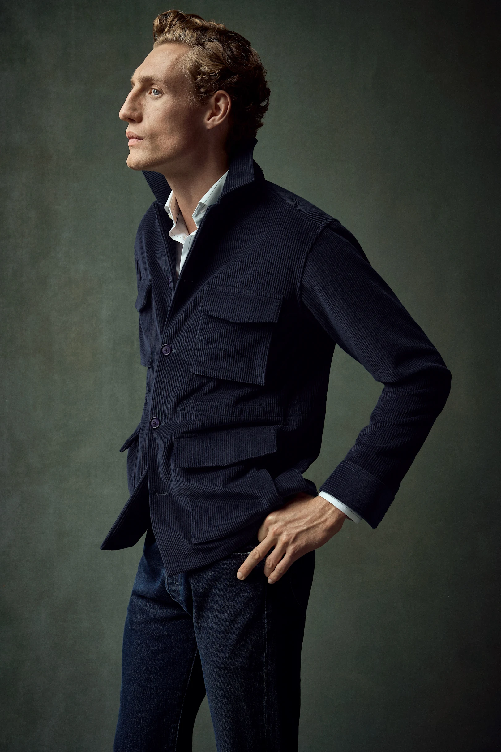 Corduroy Shirt jacket