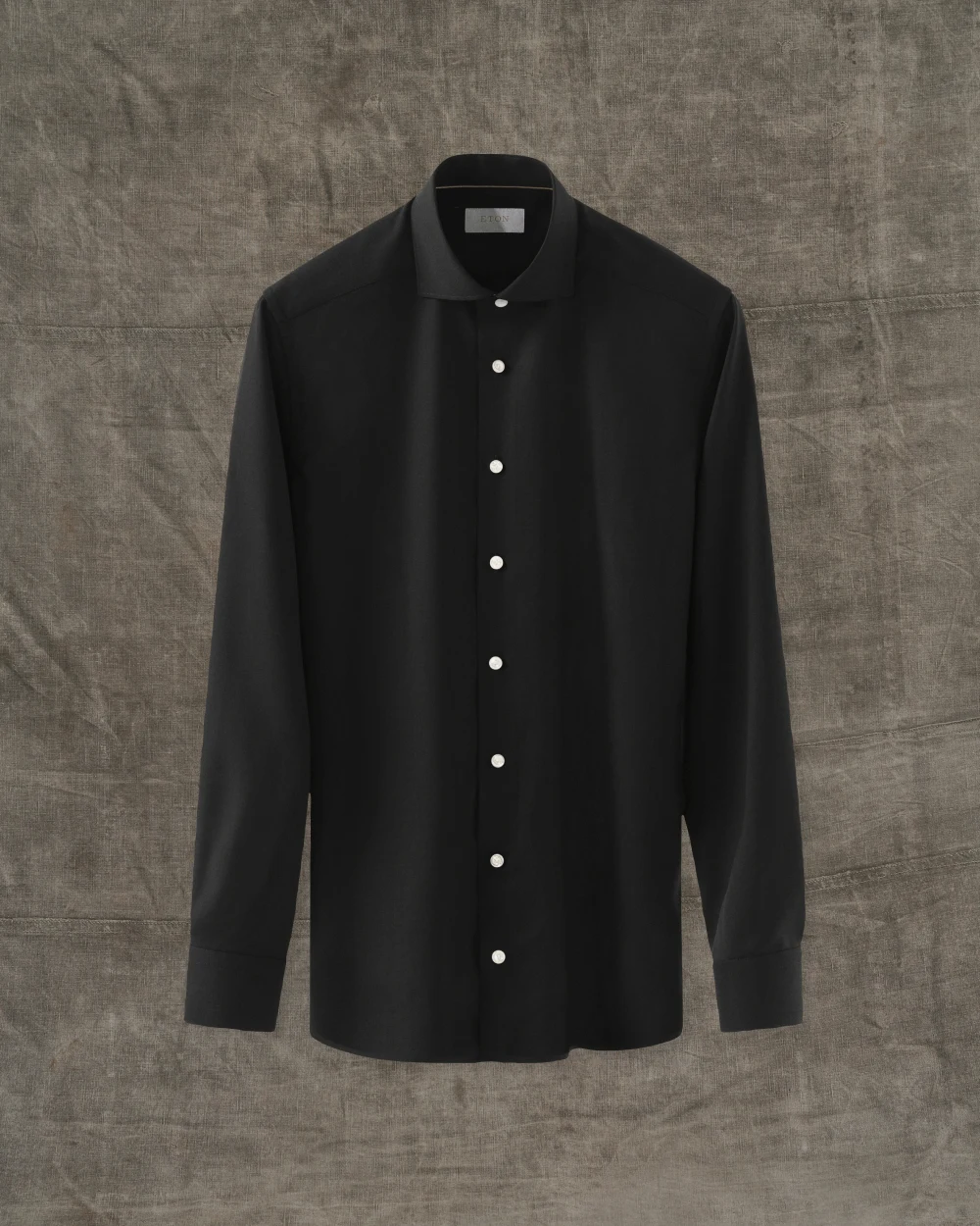 black merino wool shirt