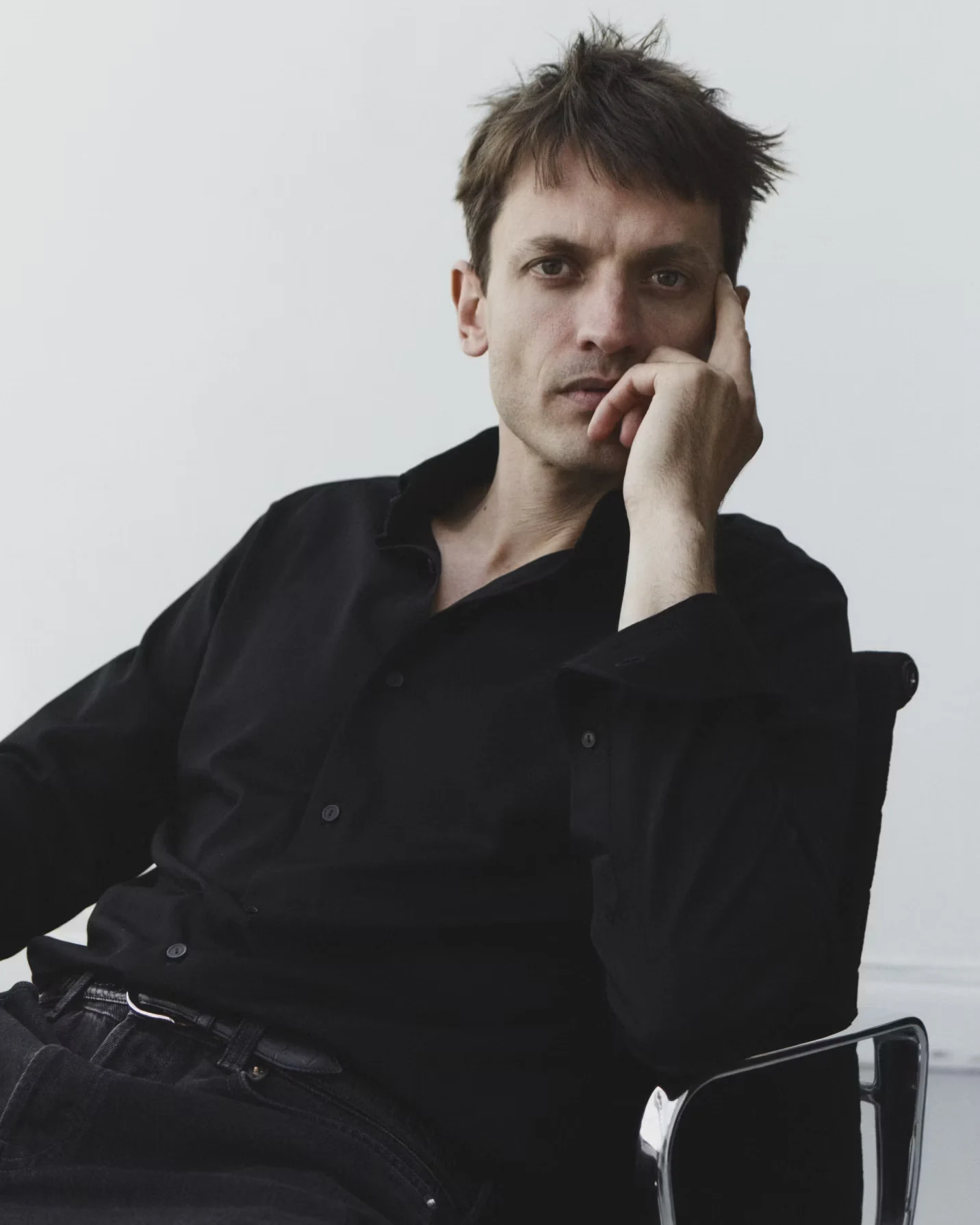 modell in studio