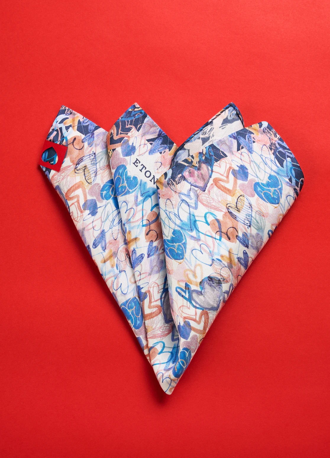 valentine pocket square