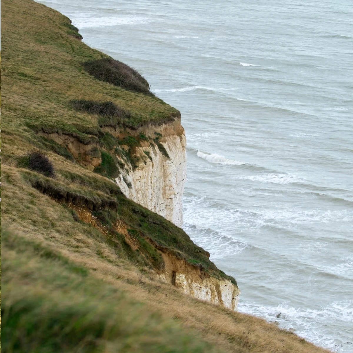 the normandi coast line