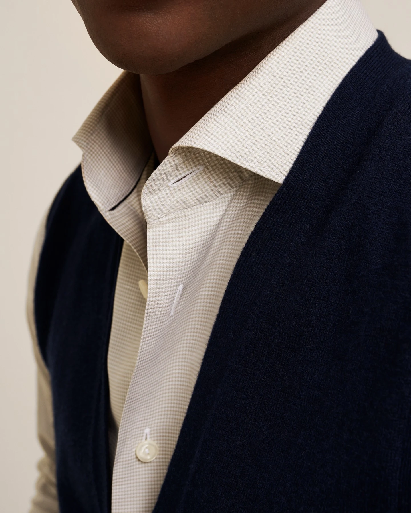 close up archive shirt eton houndstooth