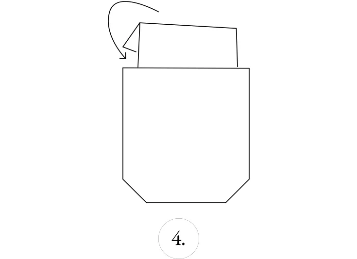 presidential fold step 4