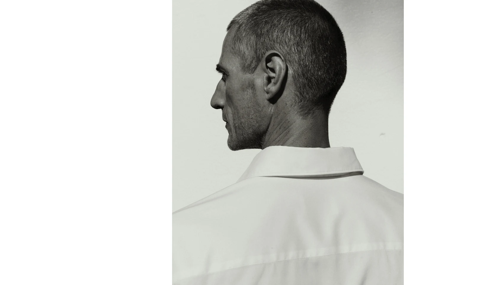 White shirt from behind