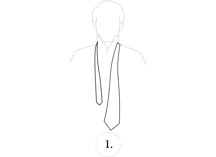 How to Tie a Four in Hand Knot - Step by Step Guide