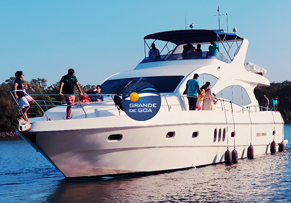 Majesty Yacht on Hire in Goa