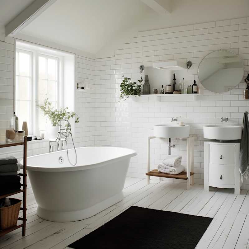 Bright-bathroom-with-bathtub