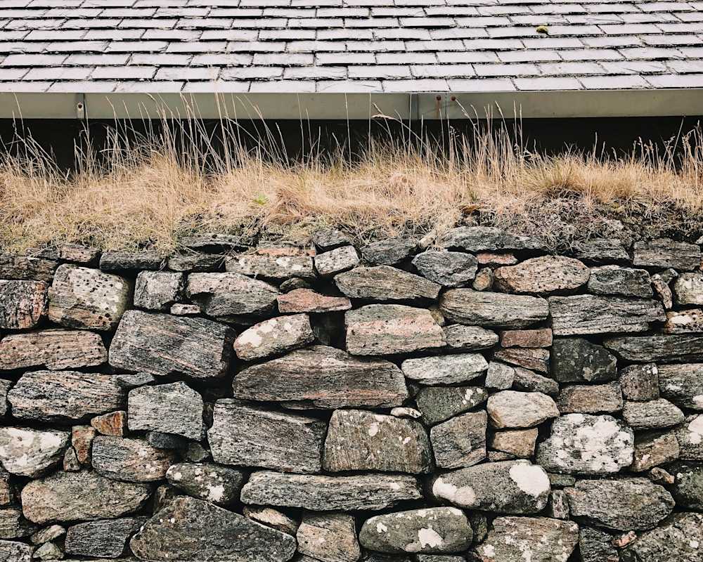 Dry-stone-wall