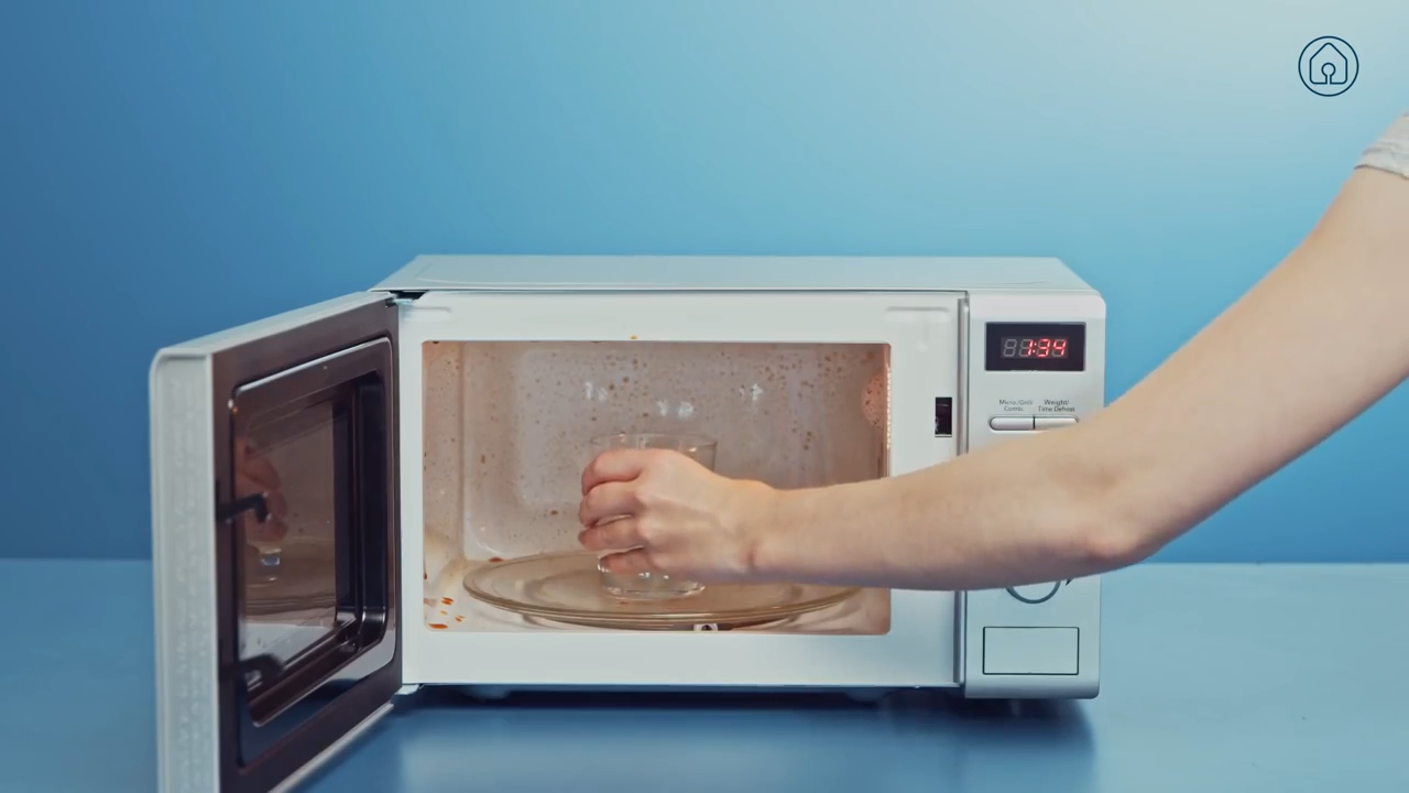 Rengör-mikrovågsugnen