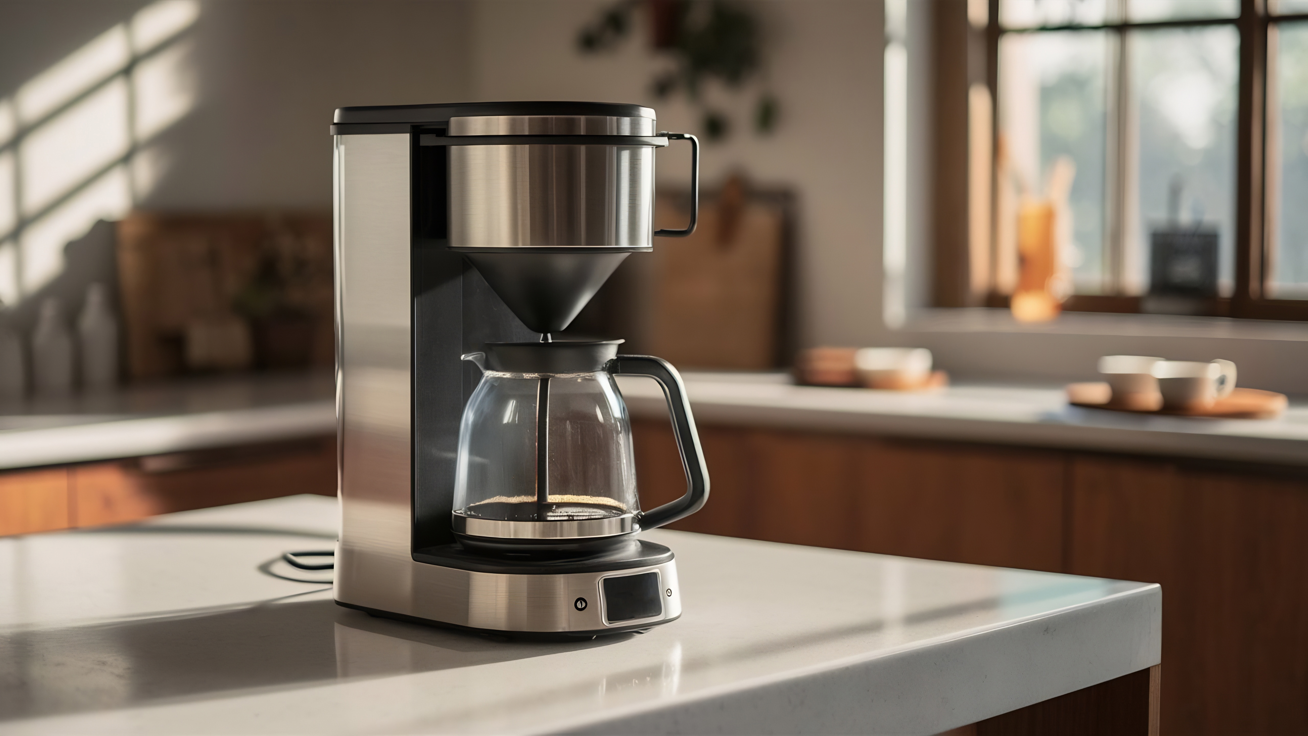 Descale and clean coffee maker
