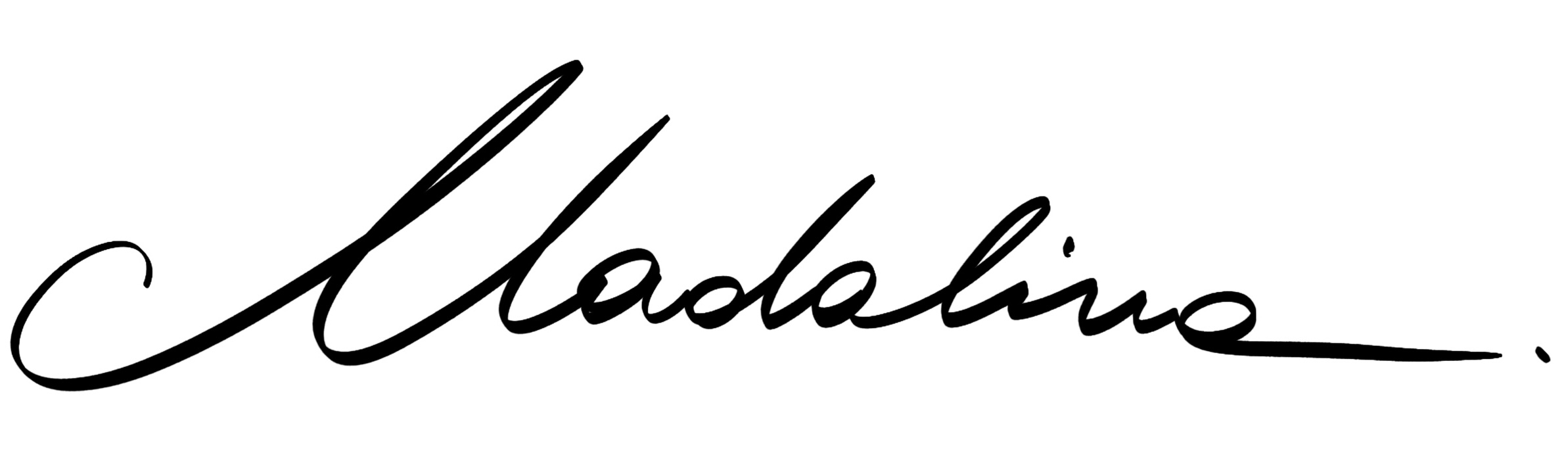 Signature: Madalina