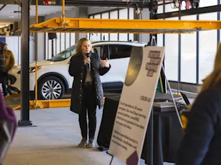 Detroit Smart Parking Lab event. 