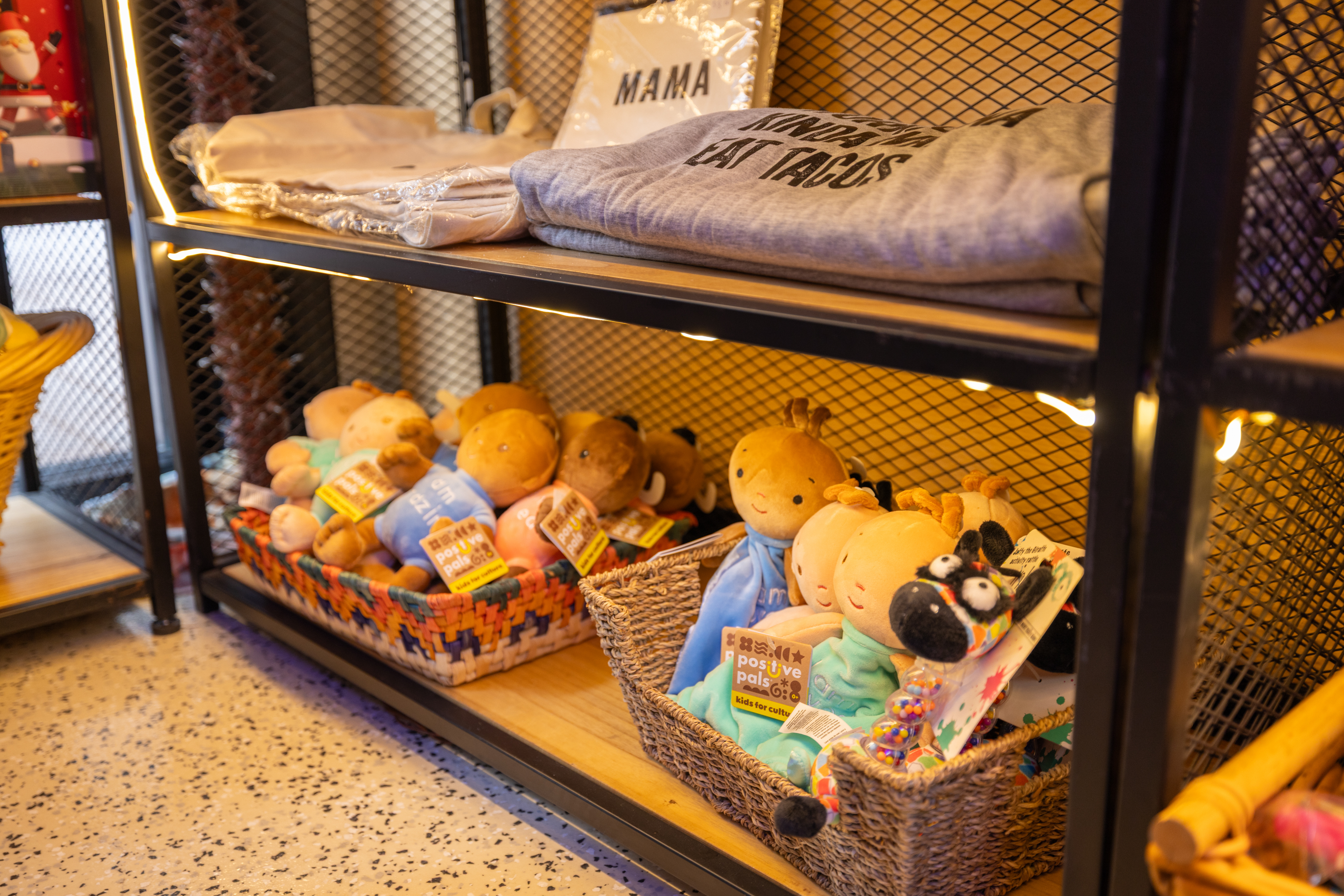 A photo inside Asher & Arnold at the Detroit Holiday Markets.