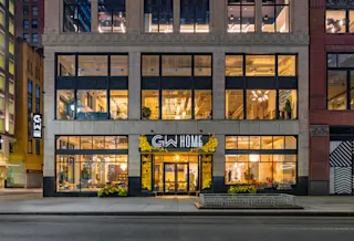 An exterior photo of GW Home at 1201 Woodward.