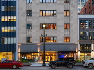Street view of 1520 Woodward. 