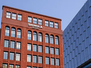 Shinola Hotel exterior. 