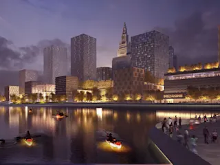 Cleveland Riverfront Masterplan. 