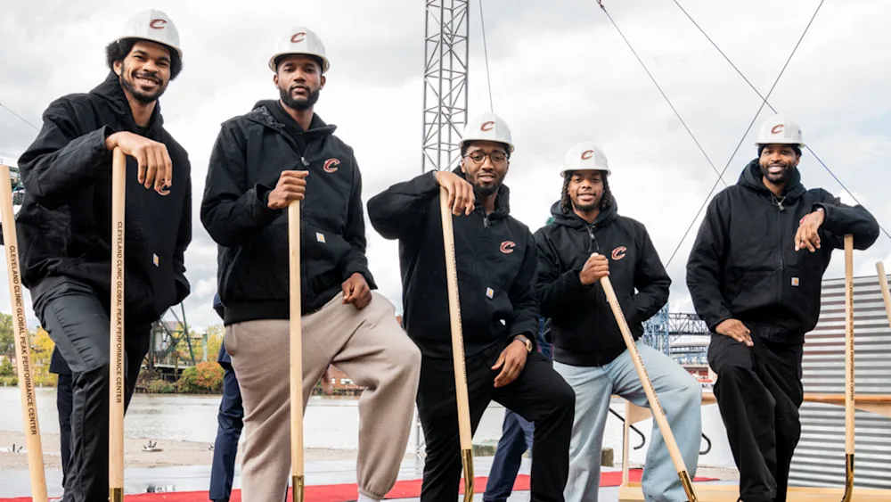 Groundbreaking in Cleveland. 