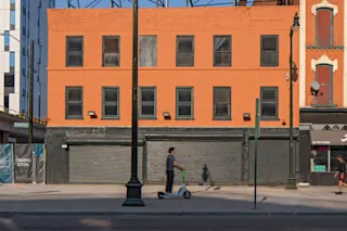 Exterior of 1238 Randolph. 