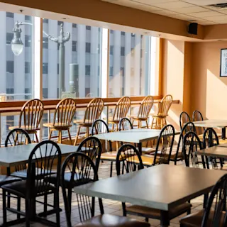 Interior of Birmingham Deli. 