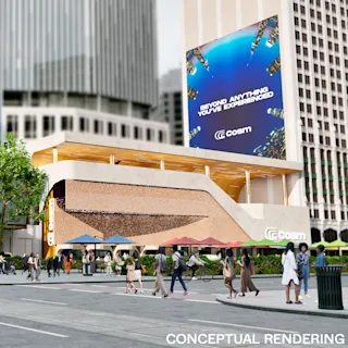Conceptual rendering of Cosm. 