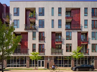 Exterior at City Modern. 