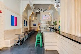 An interior photo of Easy Peasy at Fourteen56.