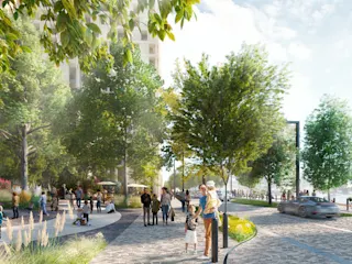 Cleveland Riverfront Masterplan. 