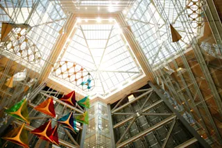 Interior of Compuware building in 2010. 