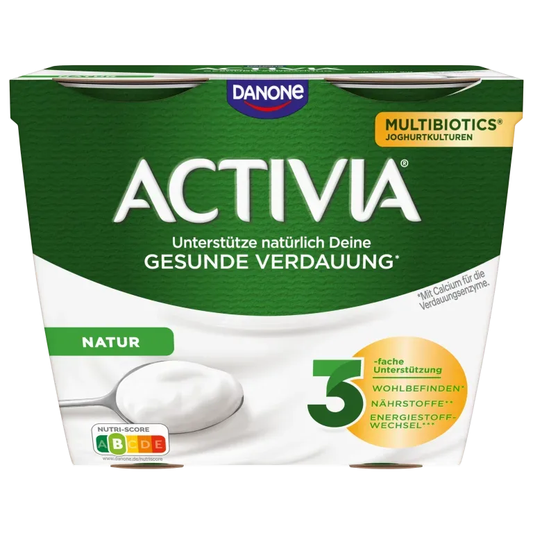 Activia Naturjoghurt-Packung