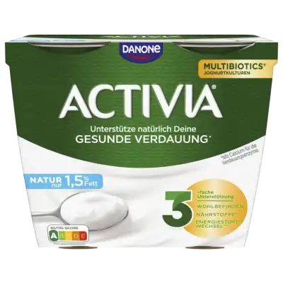 Activia Naturjoghurt-Packung