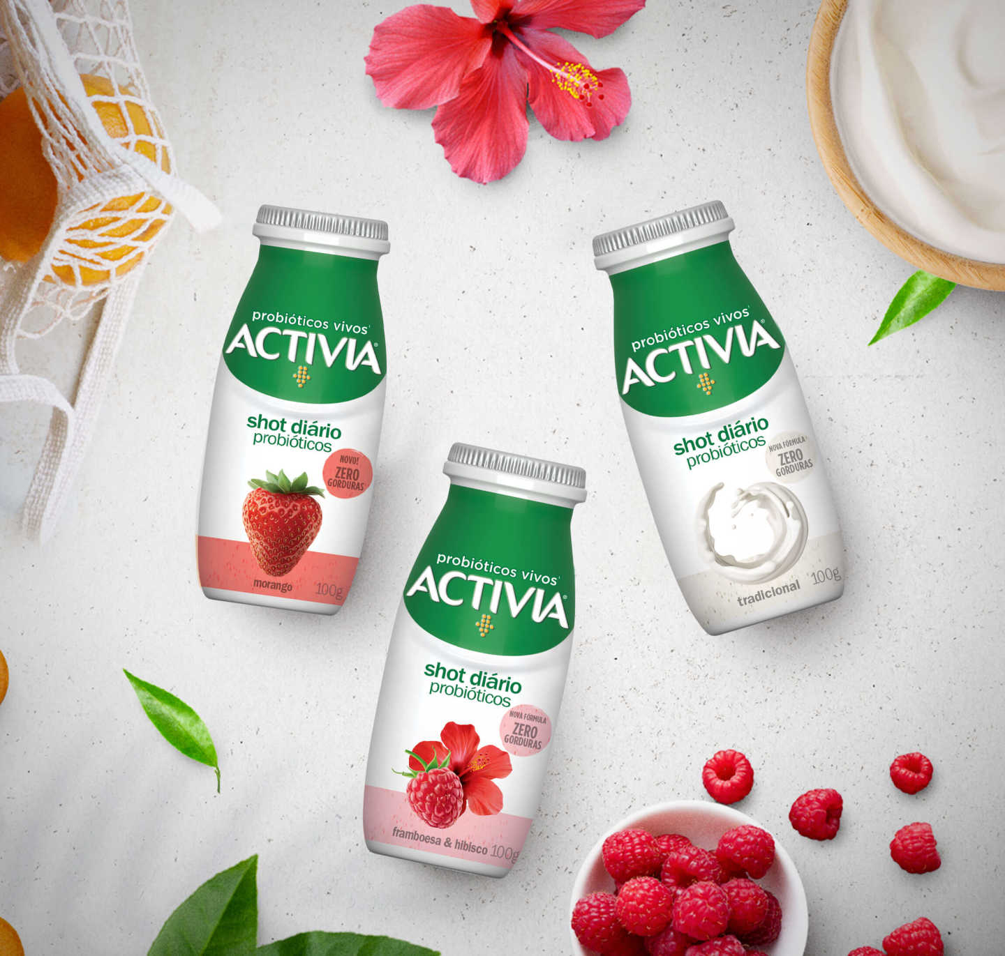 Produtos Activia Shot