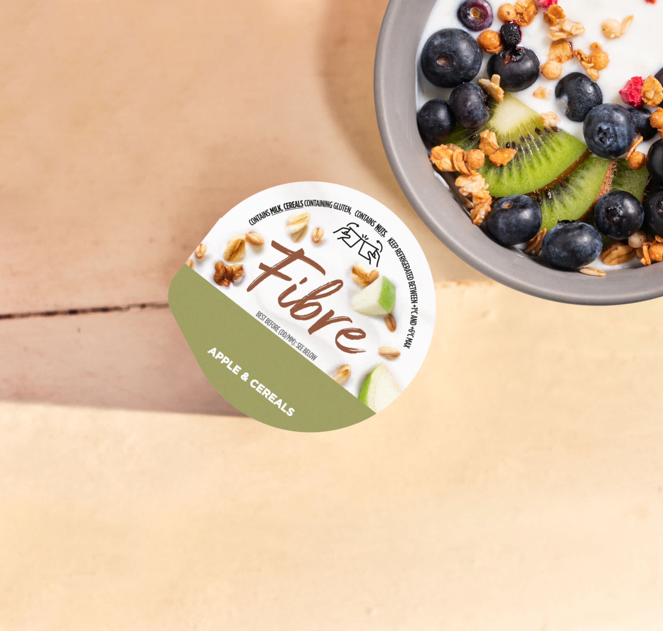 Activia Fibre Walnut & Oats Activia (UK)