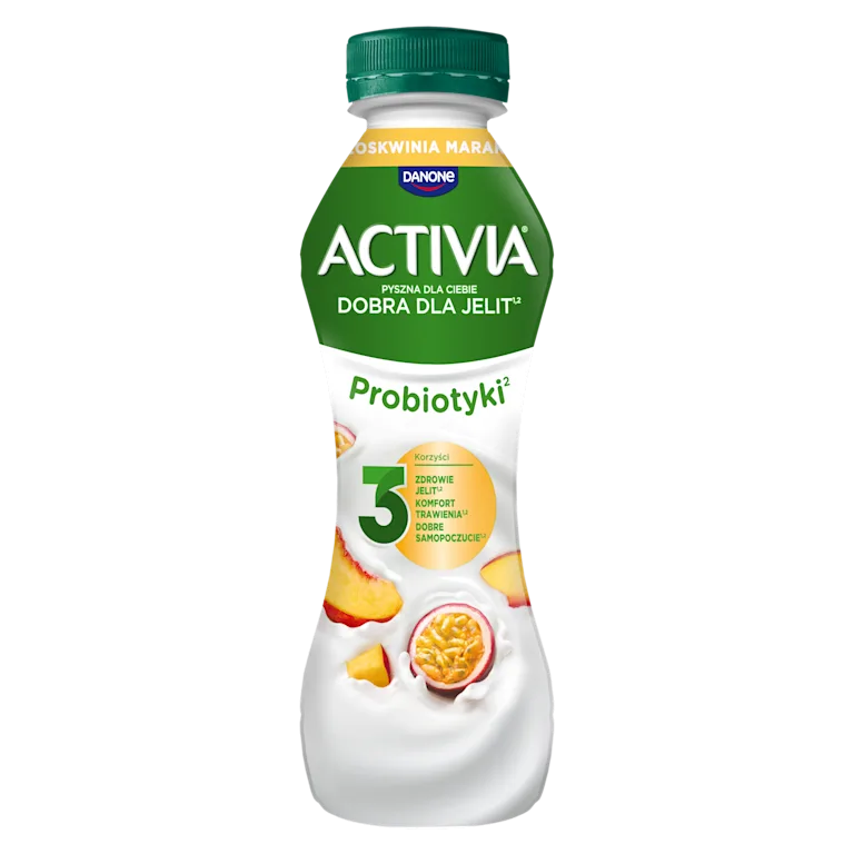 Activia jogurt do picia brzoskwinia, marakuja