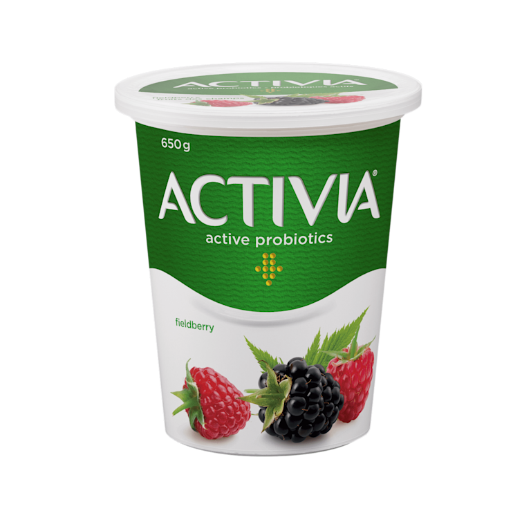 Fieldberry Probiotic Yogurt | Activia Canada