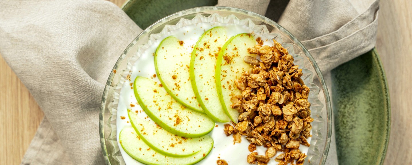 Gingerbread Probiotic Yogurt Bowl