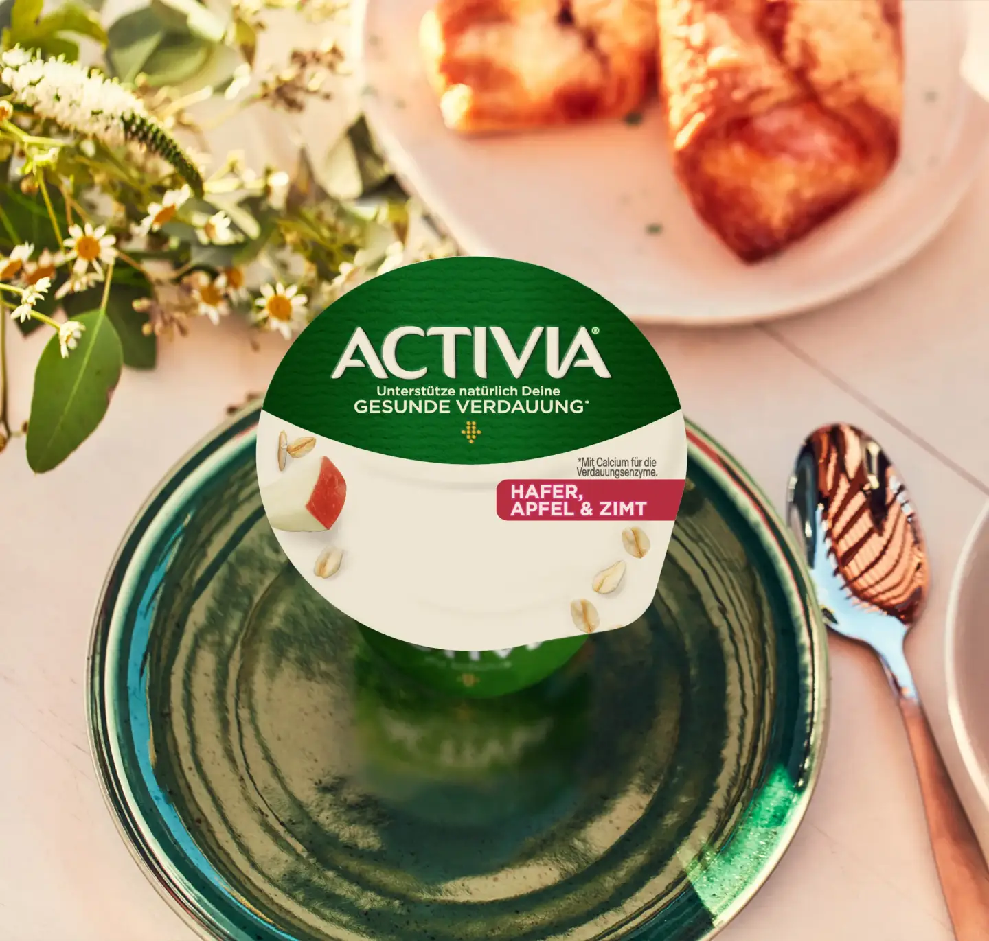 activia Zitronenjoghurt 