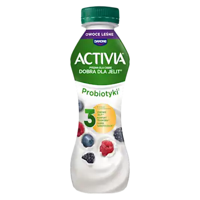 Activia jogurt do picia owoce leśne