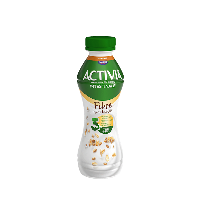 Activia da bere fibre e probiotico cereali