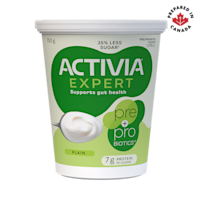 Plain Probiotic and Prebiotic Yogurt no Added Sugar