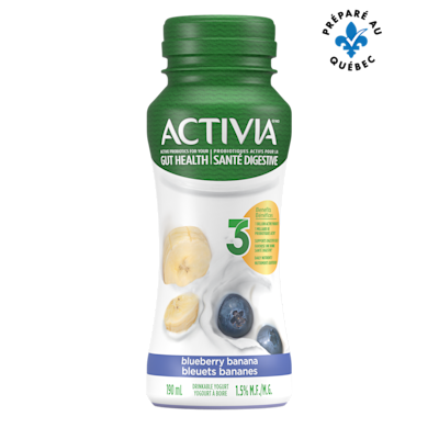 Bouteille de smoothie Probiotique Bleuets et Banane